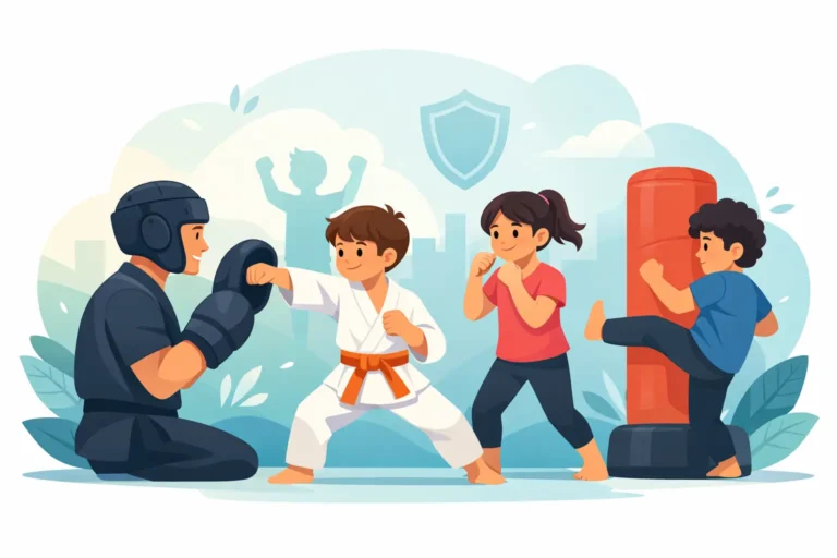 Self Defense Classes for Kids That Build Confidence